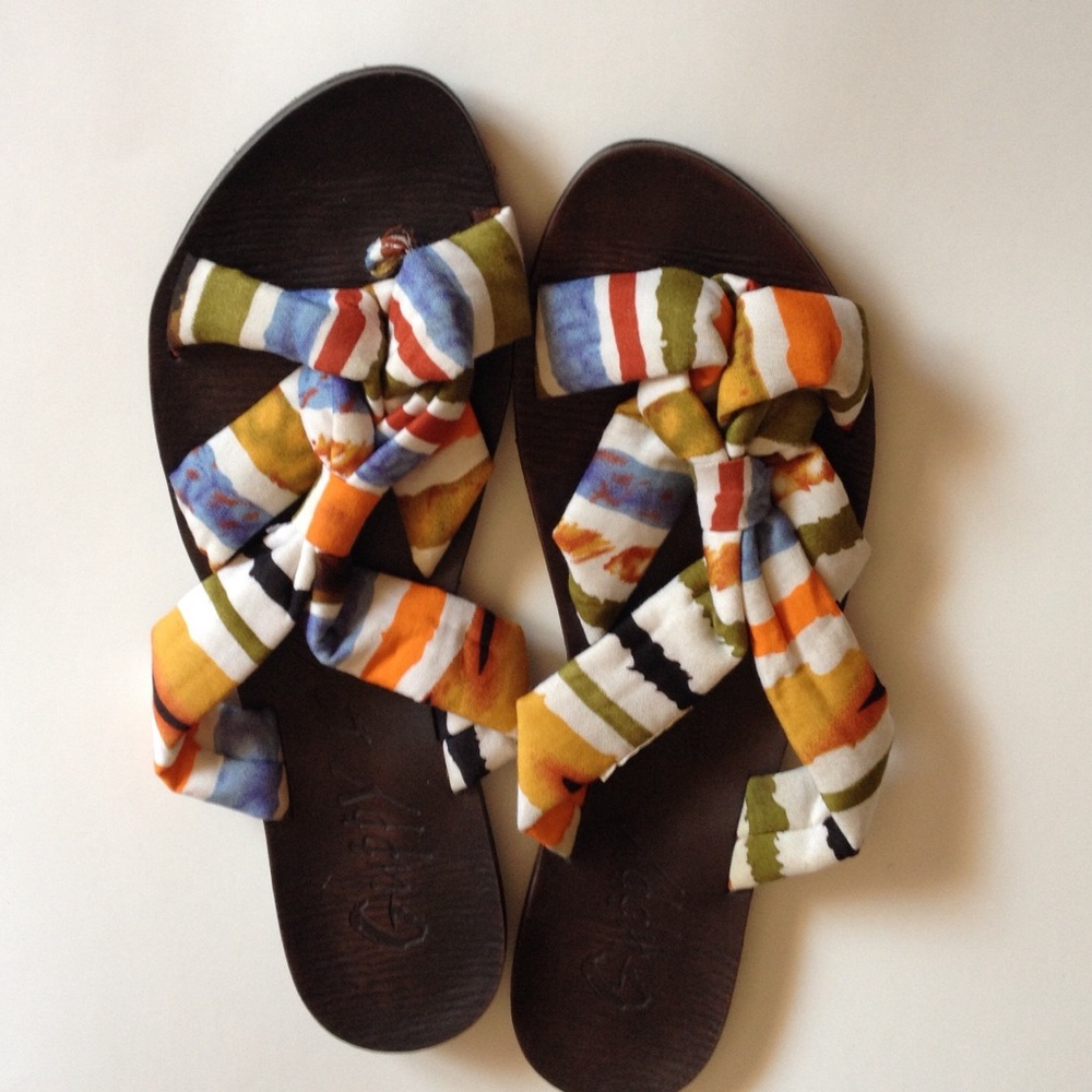 NWOB Blowfish Malibu Multicolor Guppy Love Sandal